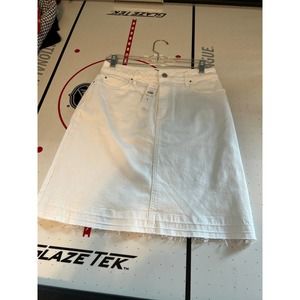 Loft white skirt with tags attached